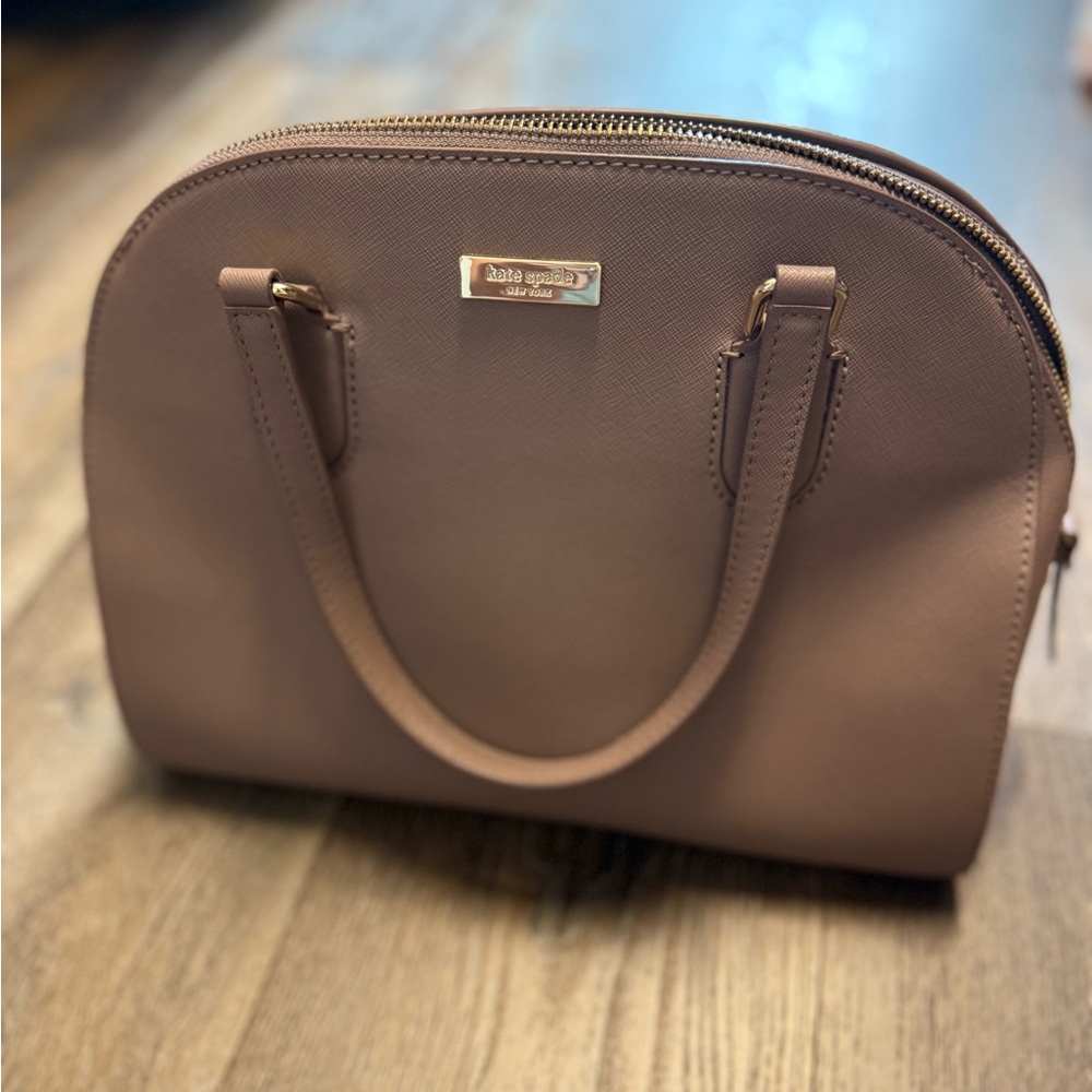 GUC Kate Spade Taupe Handbag